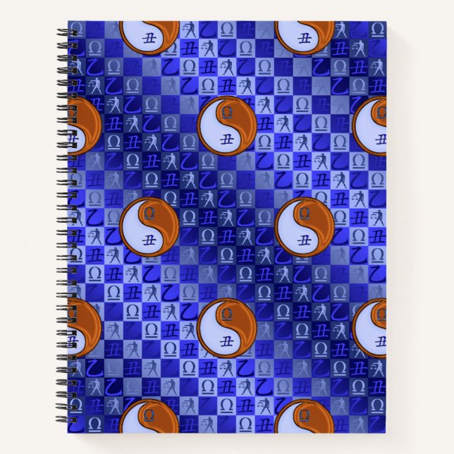 Libra & Wood Ox Notebook (Front)