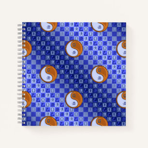 Libra & Wood Ox Spiral Notebook