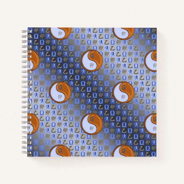 Libra & Wood Rabbit Notebook (Front)
