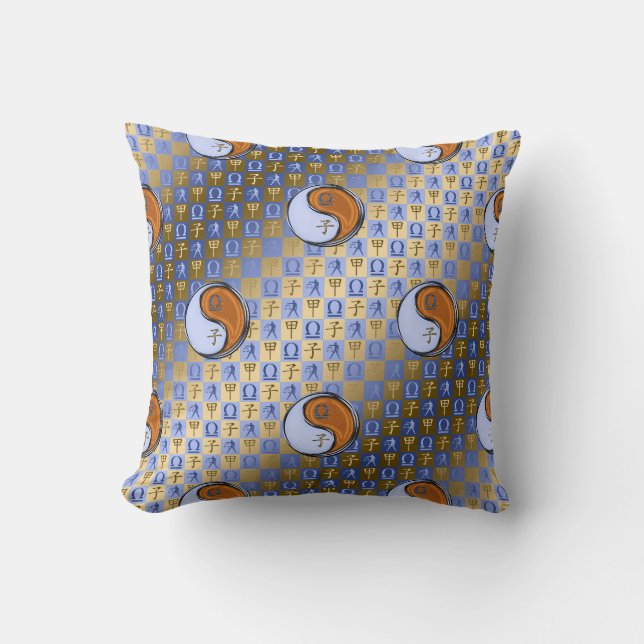 Libra & Wood Rat Cushion (Front)