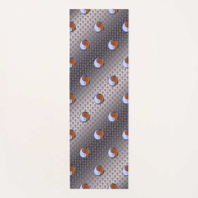 Libra & Wood Rat Yoga Mat (Front)