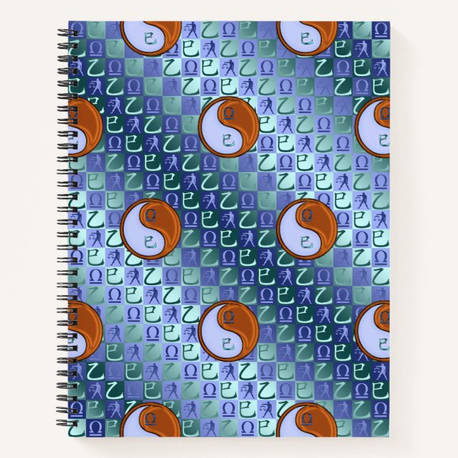 Libra & Wood Snake Notebook (Front)