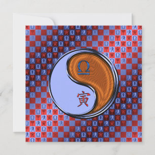 Libra & Wood Tiger Card