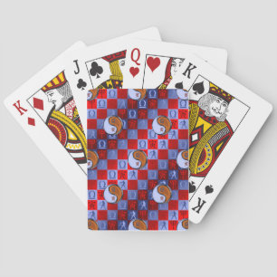 Libra & Wood Tiger Playing Cards