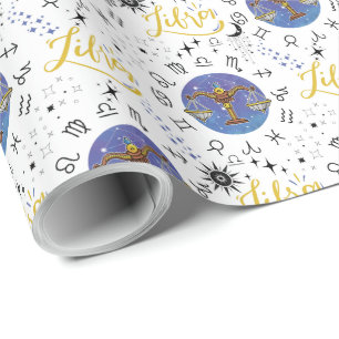 Libra Wrapping Paper