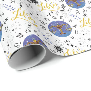 Libra Wrapping Paper