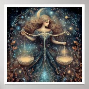 Libra Zodiac Birth Sign Astrology Celestial