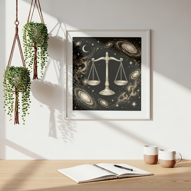 Libra Zodiac Celestial Astrology Poster (Creator Uploaded)