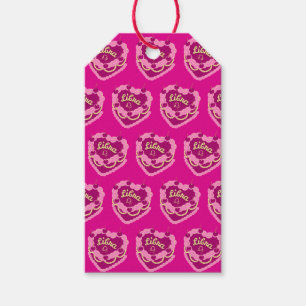 Libra Zodiac Coquette Heart Birthday Cake Gift Tags