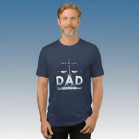 Libra Zodiac Dad T-Shirt