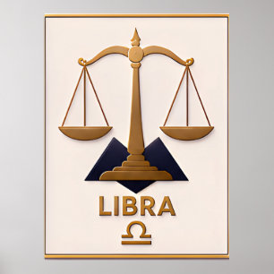 Libra Zodiac Decor Astrology Gift
