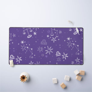 Libra Zodiac Desk Mat