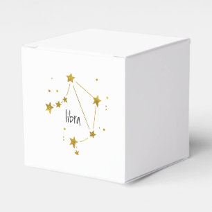 Libra Zodiac Favour Box