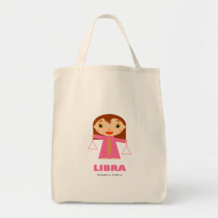 Libra Zodiac for Kids Tote Bag