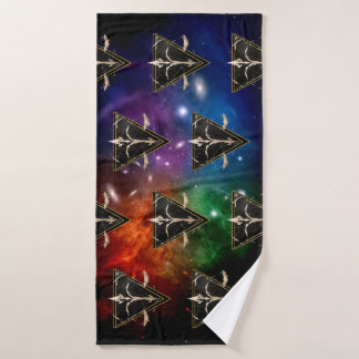 Libra Zodiac Gift Astrology Bath Linens Towel Set