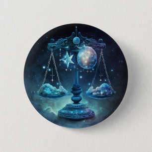 Libra Zodiac Pin