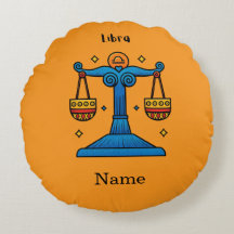 Libra Zodiac Retro Pop Art - Personalised Gift