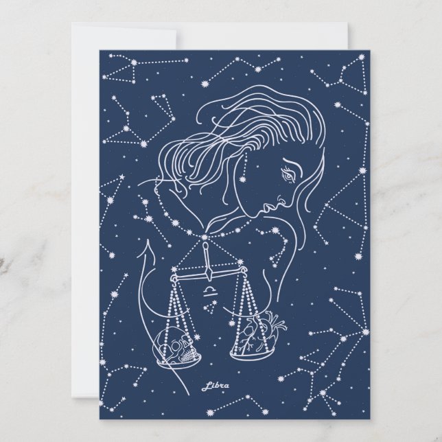 Libra zodiac sign (Front)