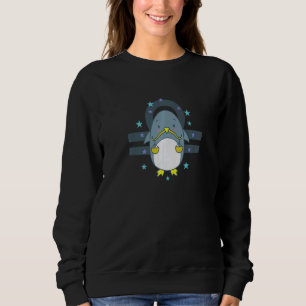 Libra Zodiac Sign as Animal Horoscope Sweatshirt