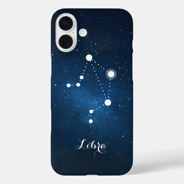 Libra Zodiac Sign Constellation Case-Mate iPhone Case (Back)