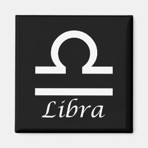 'Libra' Zodiac Sign Magnet
