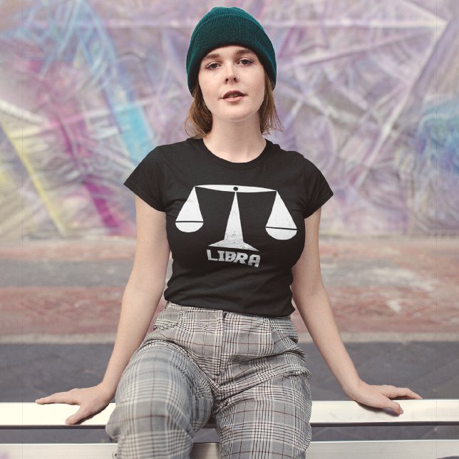 Libra Zodiac Sign T-Shirt (Creator Uploaded)