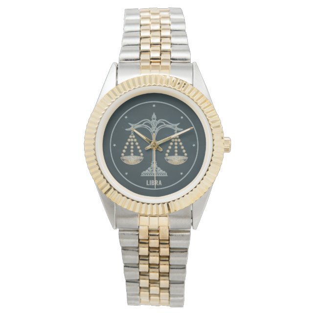Libra Zodiac Sign Watch (Front)