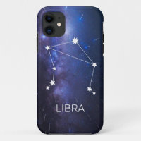 Libra Zodiac Star Sign Case-Mate iPhone Case