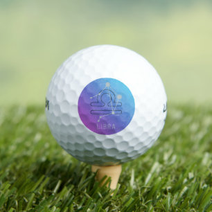 Libra Zodiac Star Sign Horoscope Constellation Golf Balls