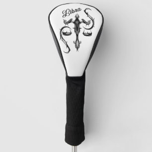 Libra Zodiac Symbol Golf Head Cover
