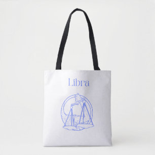 Libra Zodiac Tote Bag
