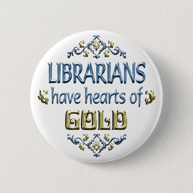 LIBRARIAN Appreciation 6 Cm Round Badge (Front)