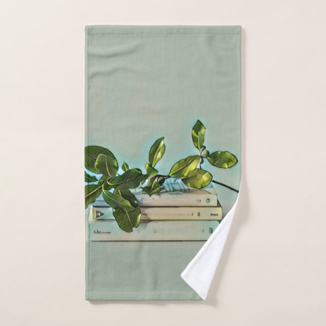 Librarian birthday gift hand towel (Hand Towel)