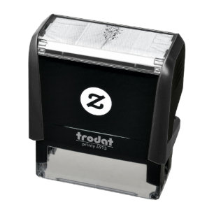 Librarian birthday gift self-inking stamp