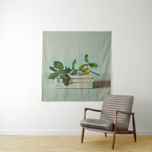 Librarian birthday gift tapestry