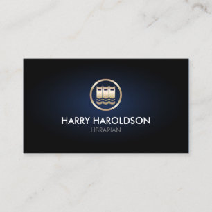 Librarian Book Store Business Card