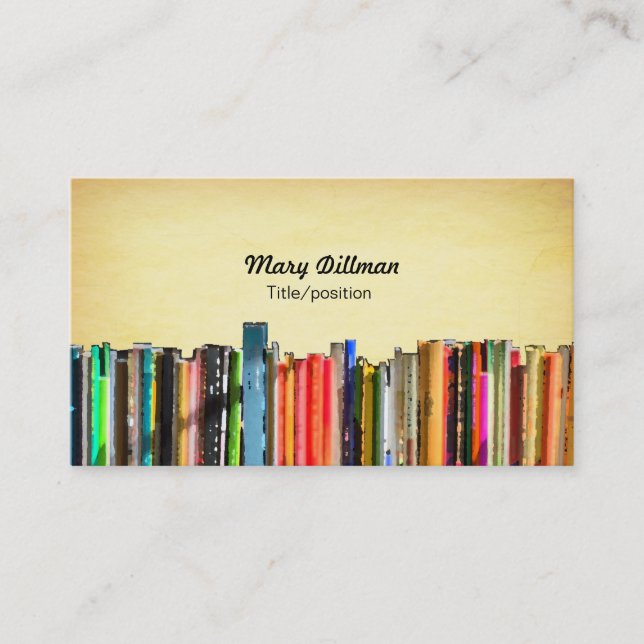 Librarian Business Card (Front)