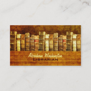Librarian Business Cards