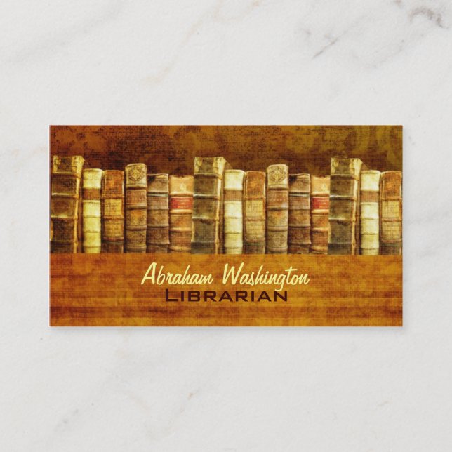 Librarian Business Cards (Front)