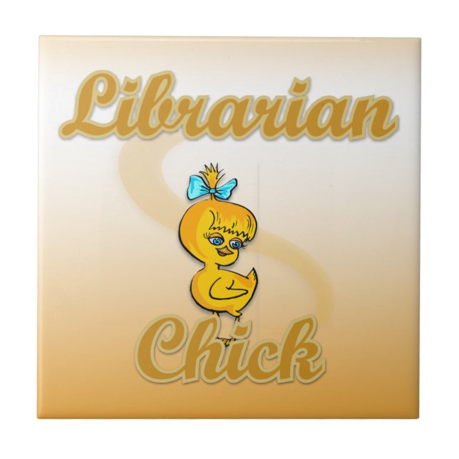 Librarian Chick Tile (Front)