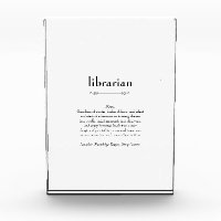 Librarian Definition Appreciation Gift