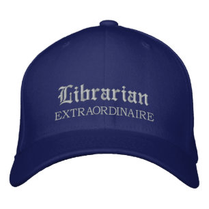 Librarian Extraordinaire embroidered Cap