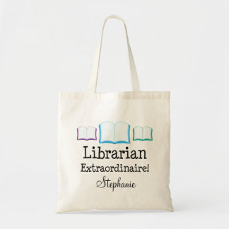 Librarian Extraordinaire Personalised Tote Bag