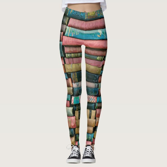 Librarian gifts for her leggings (Front)