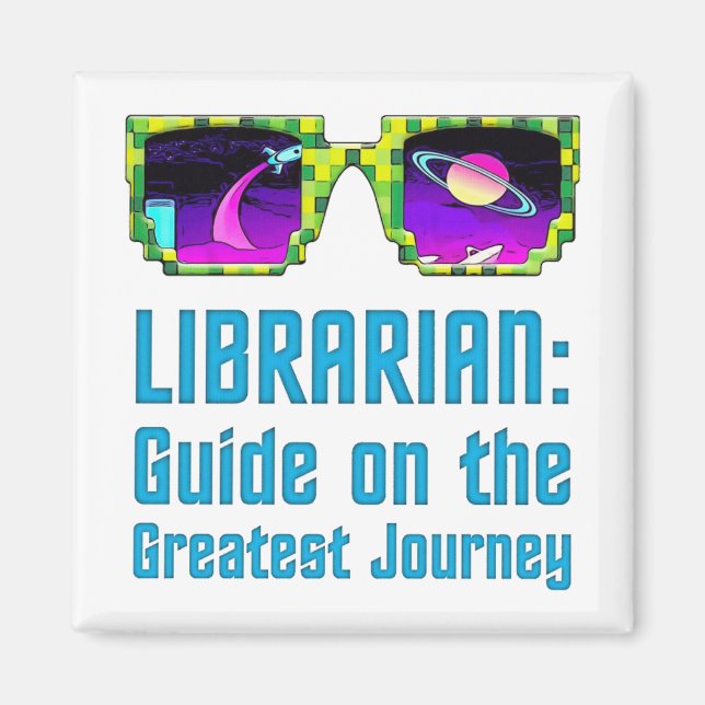 Librarian: Guide on the Greatest Journey Magnet (Front)