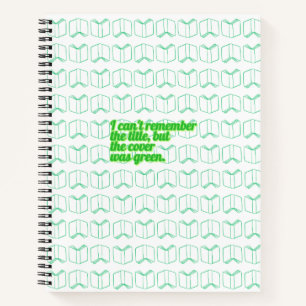 Librarian Humor Spiral Bound Notebook