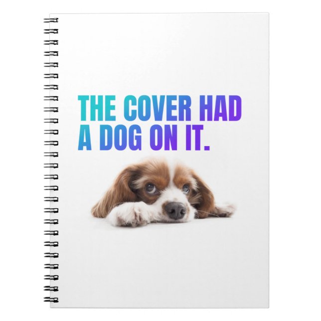 LIBRARIAN HUMOR spiral notebook (Front)