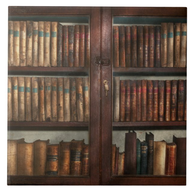 Librarian - In the library Tile (Front)