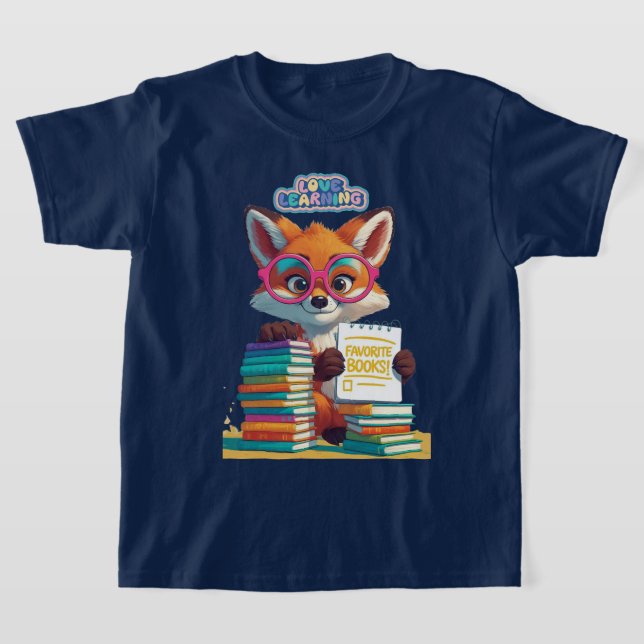 Librarian-in-Training Star T-Shirt (Laydown)
