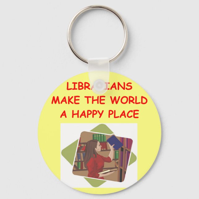 librarian key ring (Front)